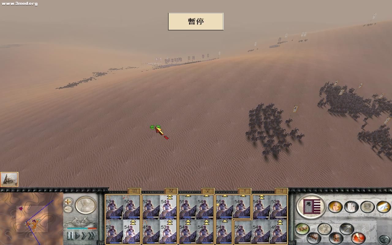 埋伏的敌军遭遇风沙延误战机