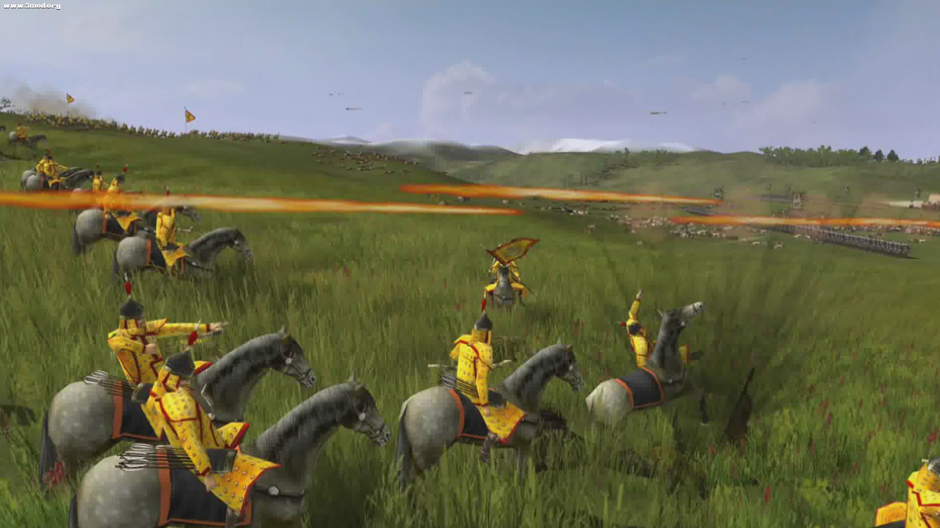 大清镶黄旗弓骑 火炮爆发.jpg