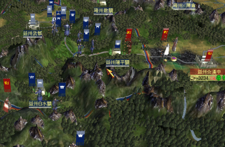 刘张关马魏赵杨怀攻曹操武都