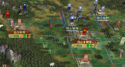 诸葛亮驻守襄阳，里面全是重弩手