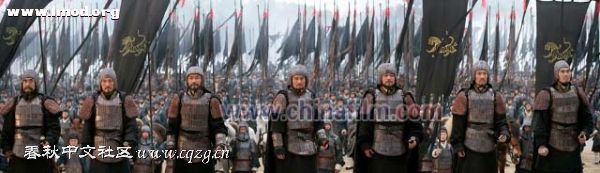 《赤壁》中的甲胄与军旗