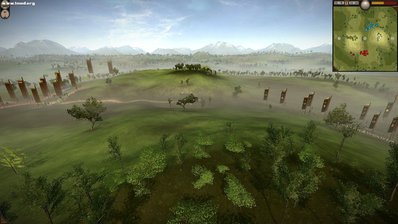 对面貌似也打算占山头和建筑