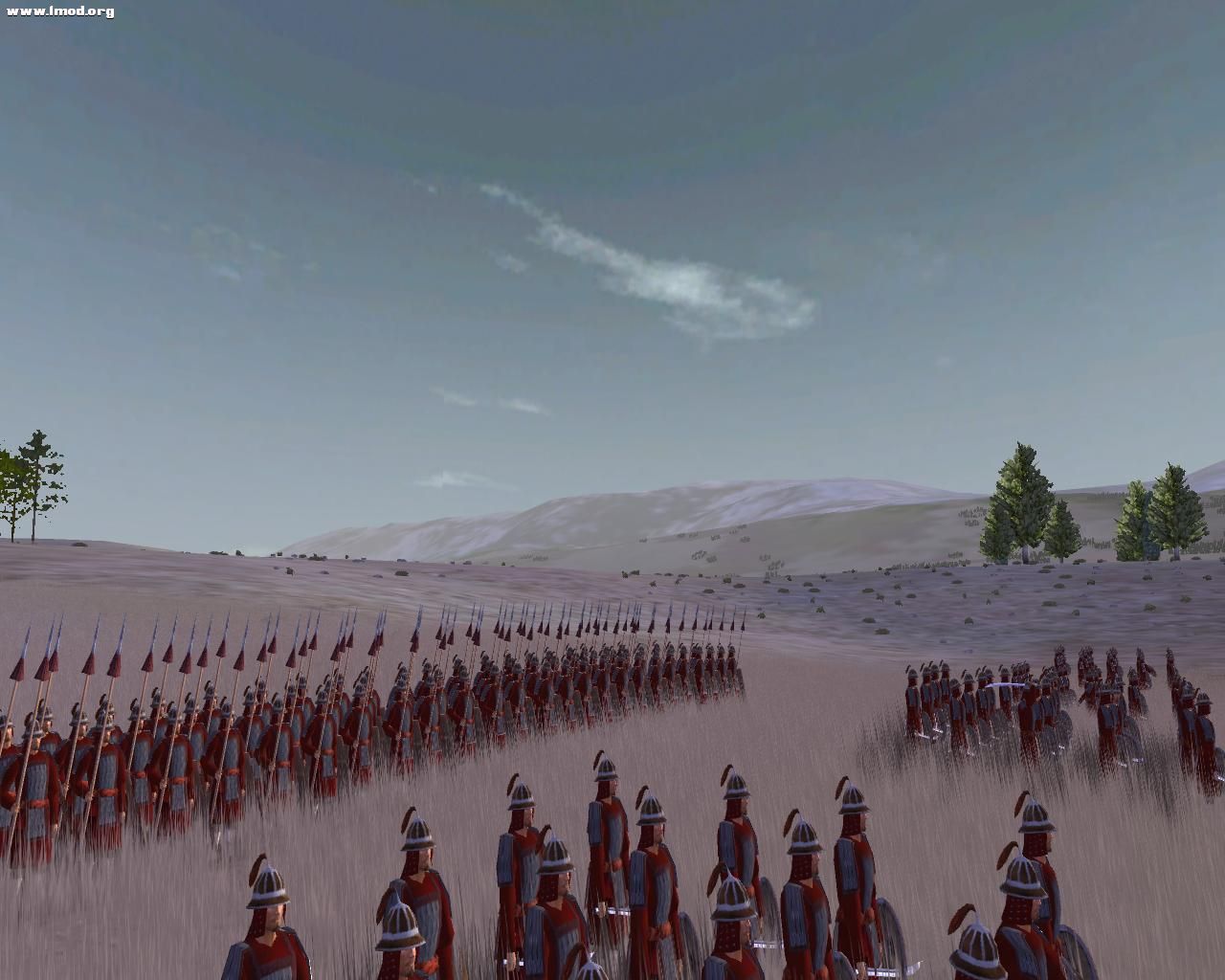 严阵以待，红衣大炮准备