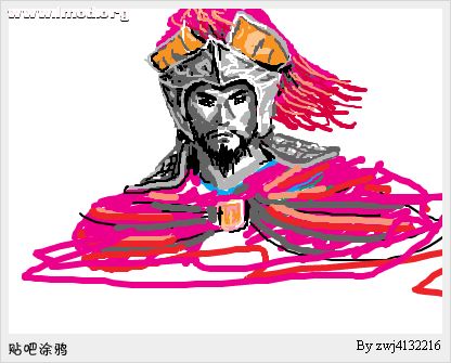 张辽，前几张眼睛没画好