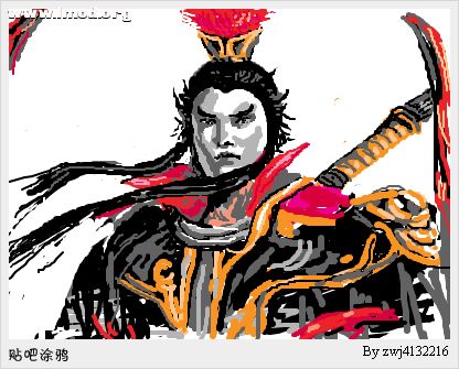 吕布啊亲，我最喜欢这张，有味