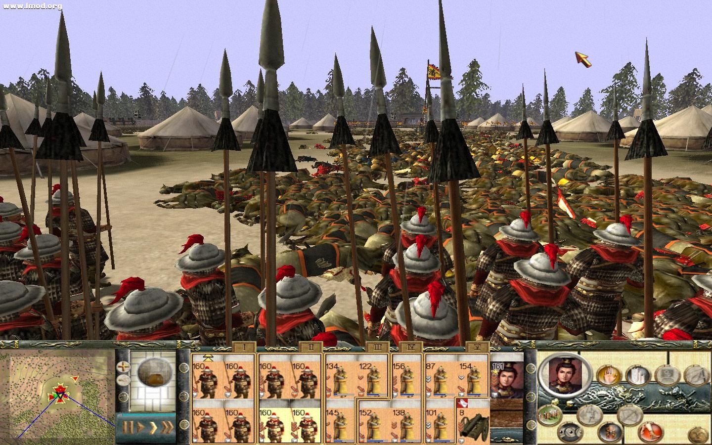 踩着八旗的尸体进攻