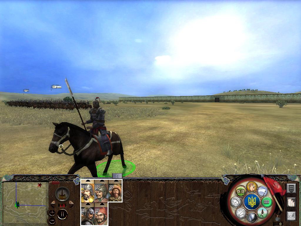 主公韩遂亲自上阵 身自搏战