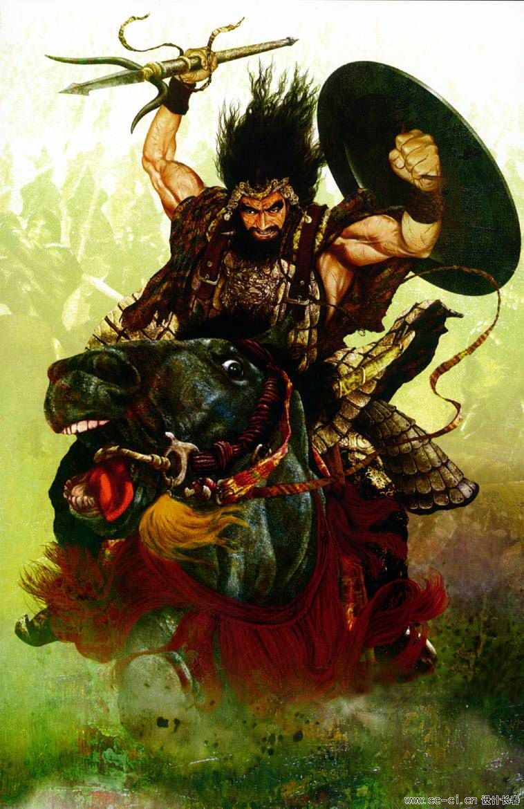 地速星 中箭虎 丁得孙.jpg