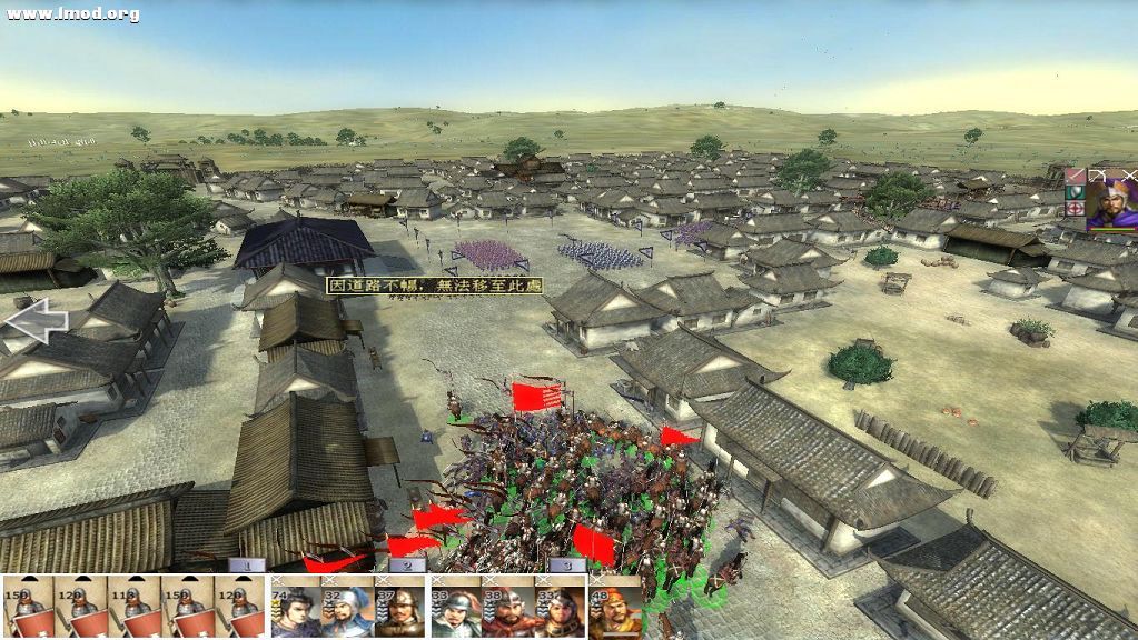 激烈巷战，张辽发动技能。