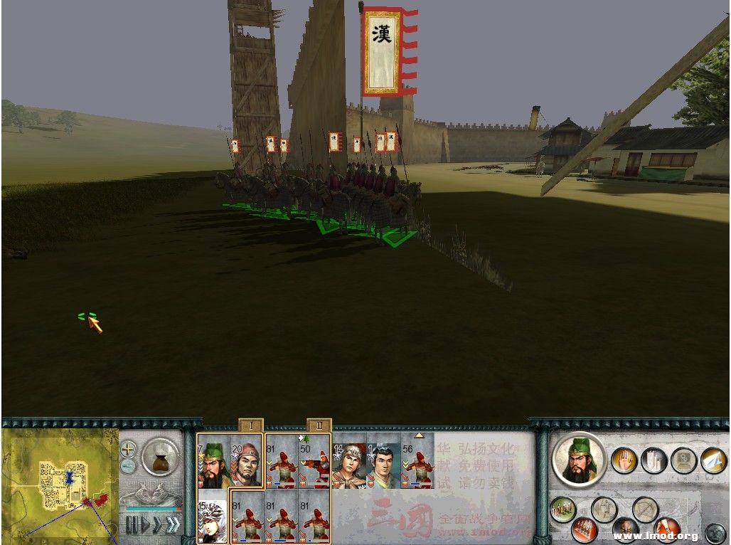 利用敌军溃散，将卫马上跟随溃散敌军一起进城，此时马超被关在了城墙里面，哈哈 ...