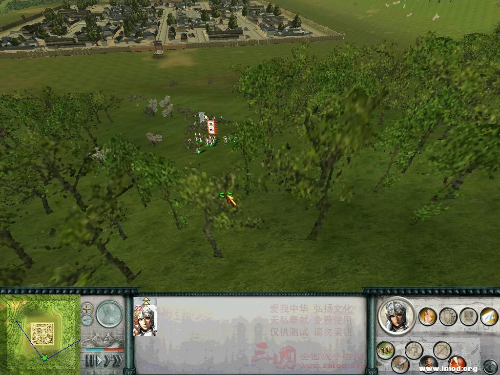 血染征袍透甲红，当阳谁敢与争锋