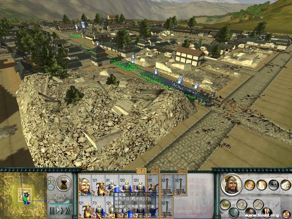 地上死尸一地废墟一大堆