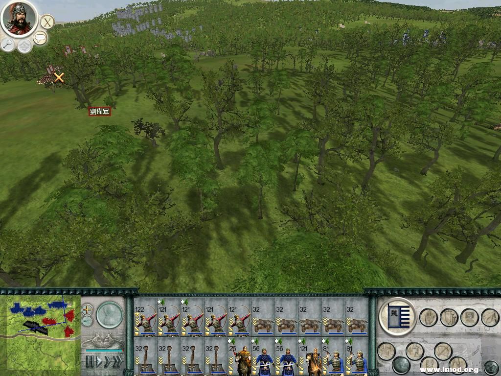 树林中埋伏着数不清的魏军