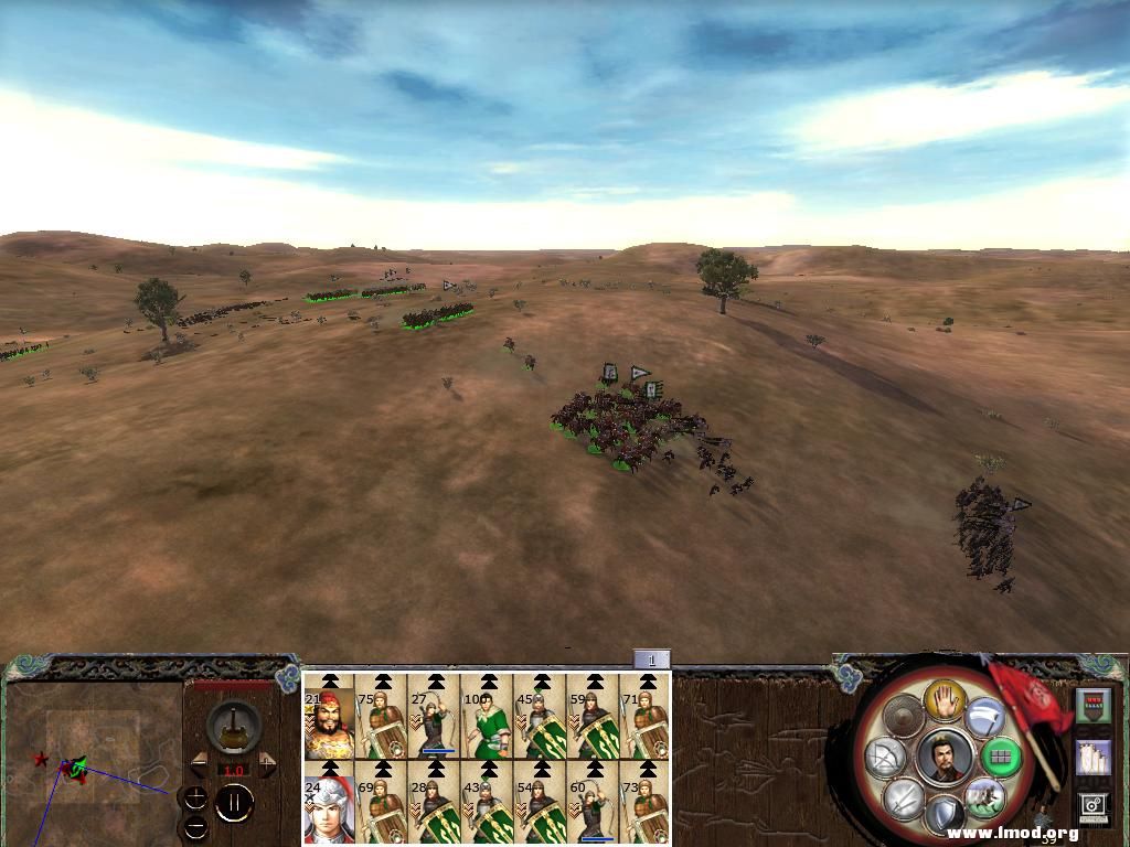 张飞看着一堆敌军逃命的样子立马叫人接着追见一个捅一个