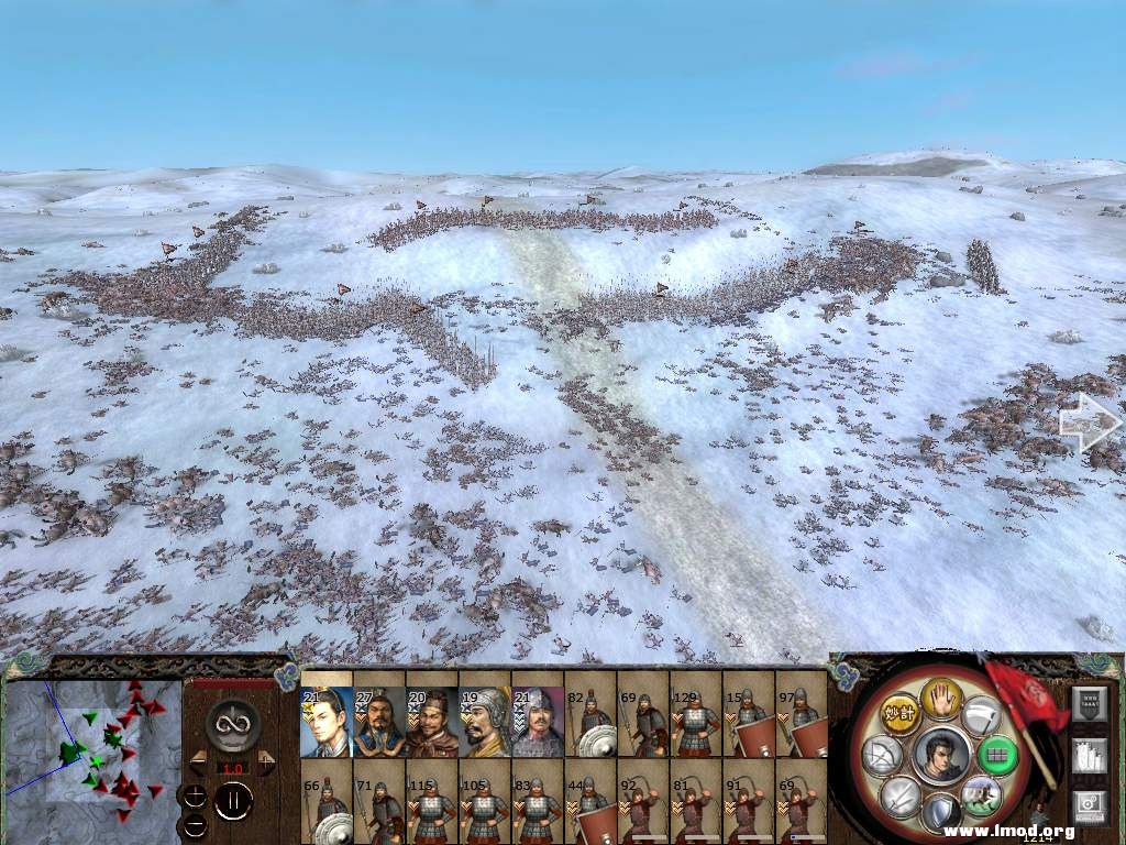 敌方部队基本呢都是弓箭兵杀的很吊哦