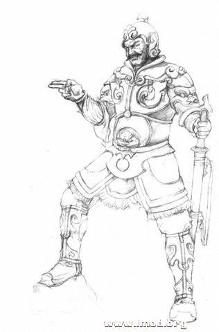 唐朝指挥官铠甲根据陕西博物院馆藏三彩天王俑复原，所持兵器为日本正仓院藏唐样大刀 ...