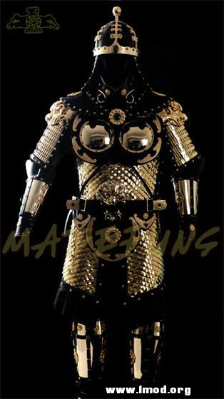 明光铠复制品，