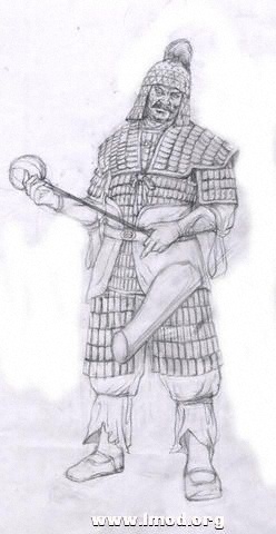 宋朝步人甲铠甲根据《武经总要》的步人甲铠甲插图进行复原。兵器有大量出土实物 ...