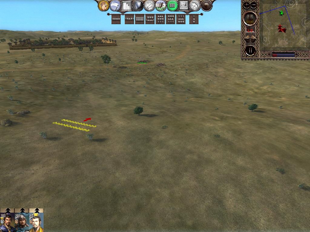 02 骑兵预设阵地应选在30度左右的缓坡 旡石头与树木等.JPG