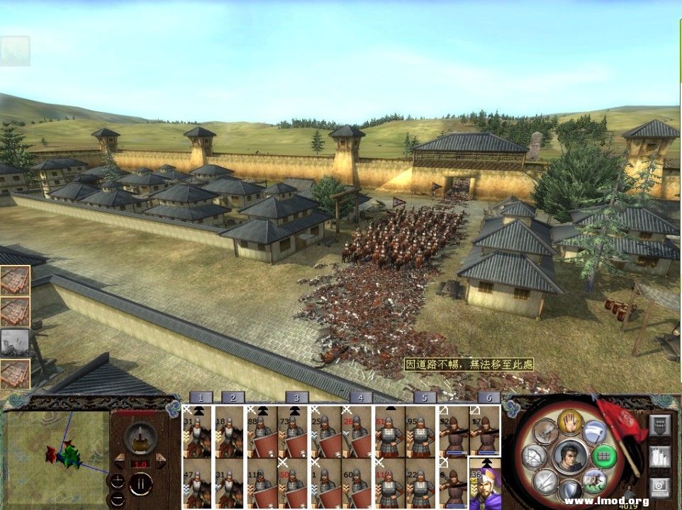 敌军大营路上铺满了尸体