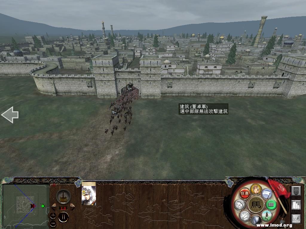敌军倾城而出！大城市的建筑还是中世纪2的建筑