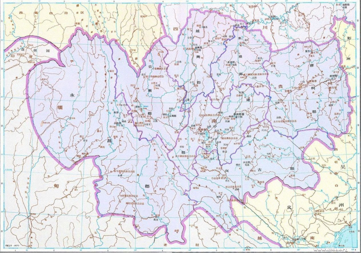 益州南部（庲降都督）