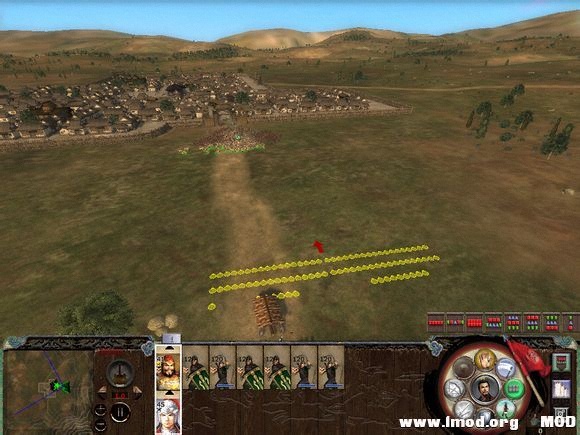 用布阵方式拉回来 在冲一波， 这种方式你会发现骑兵不在那么呆，灵活变化 ...