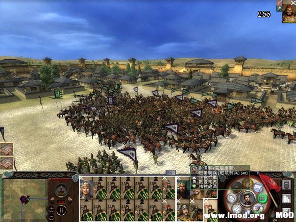 我军占领敌军大营！！