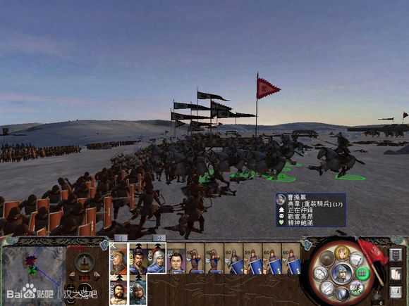 临兵斗阵，把握攻击节奏！在优先输出掉AI的弓矢部队和大威胁远程将卫之后，开始使用将卫流不断冲锋，首轮目 ...