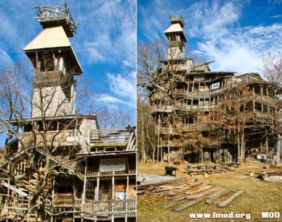 世界上最大的树屋（美国 田纳西州）.jpg