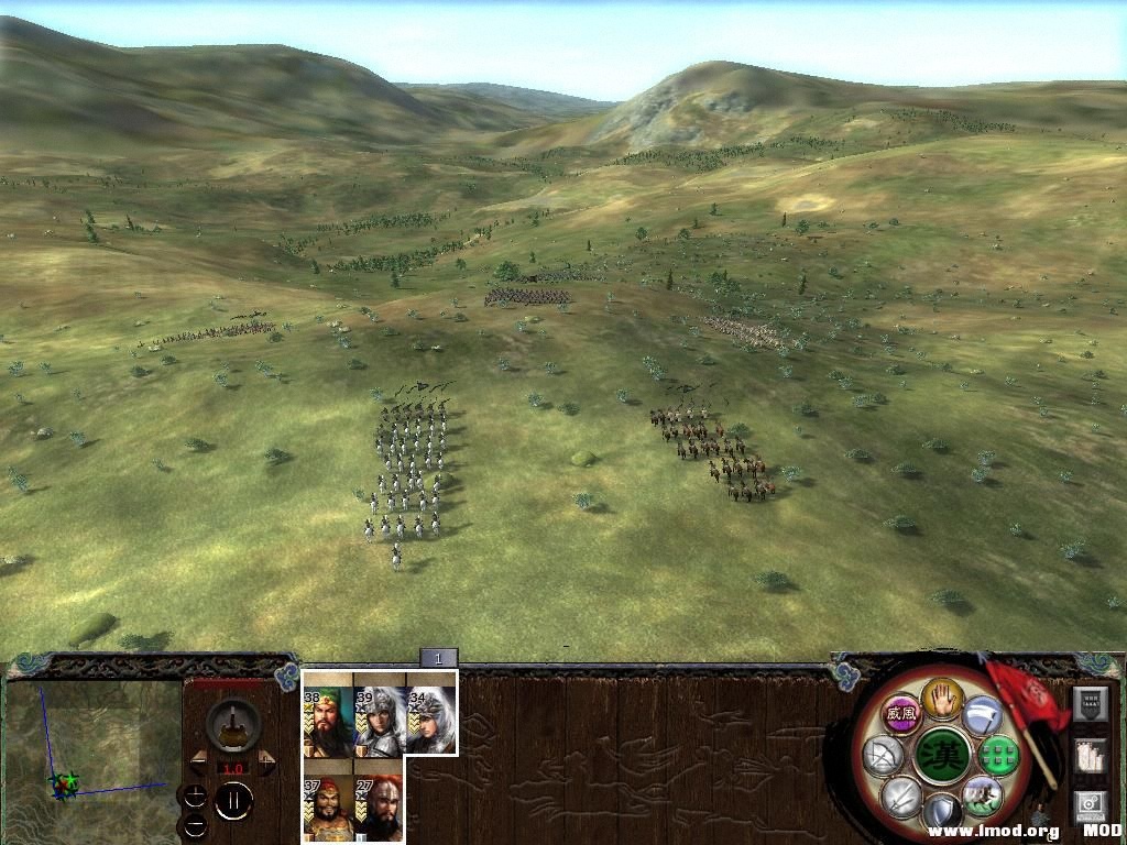 五虎把守孙策的四个方向全部包围起来孙策插翅难飞！