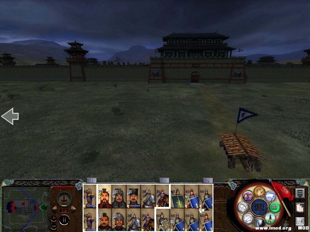 巍峨的城墙坚固无比