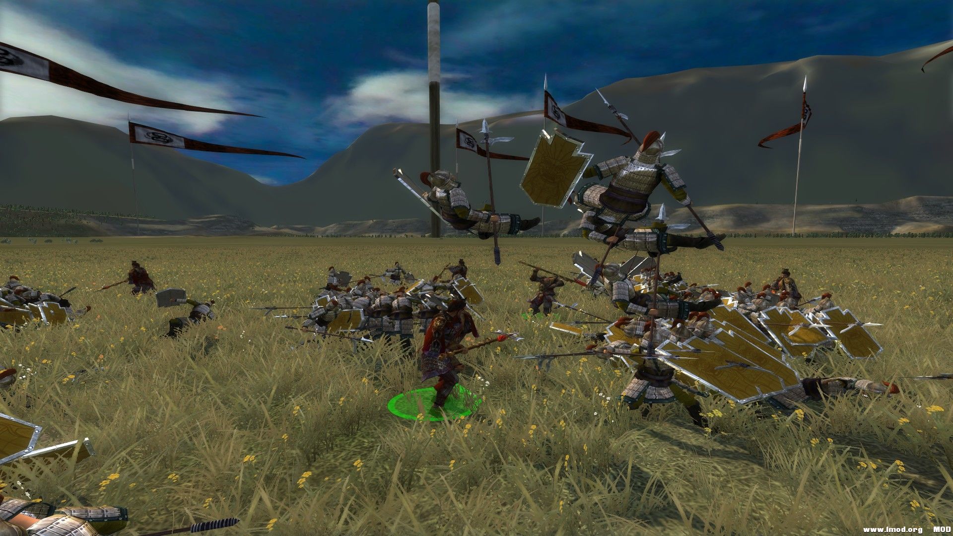 學我拿戟我砍飛你