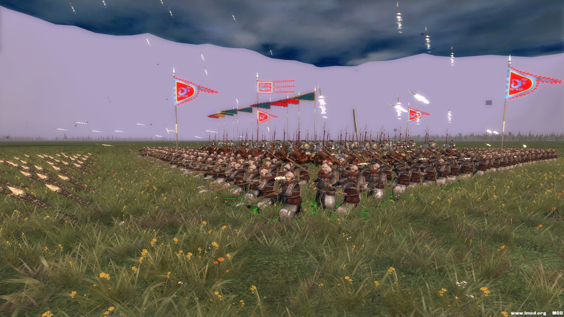 方陣火槍隊加木樁刺馬2