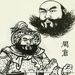 關公廟內常見的周倉壁畫