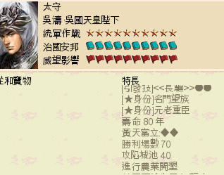 初为冀州刺史，后开元国号大吴，定都洛阳，至亲张燕