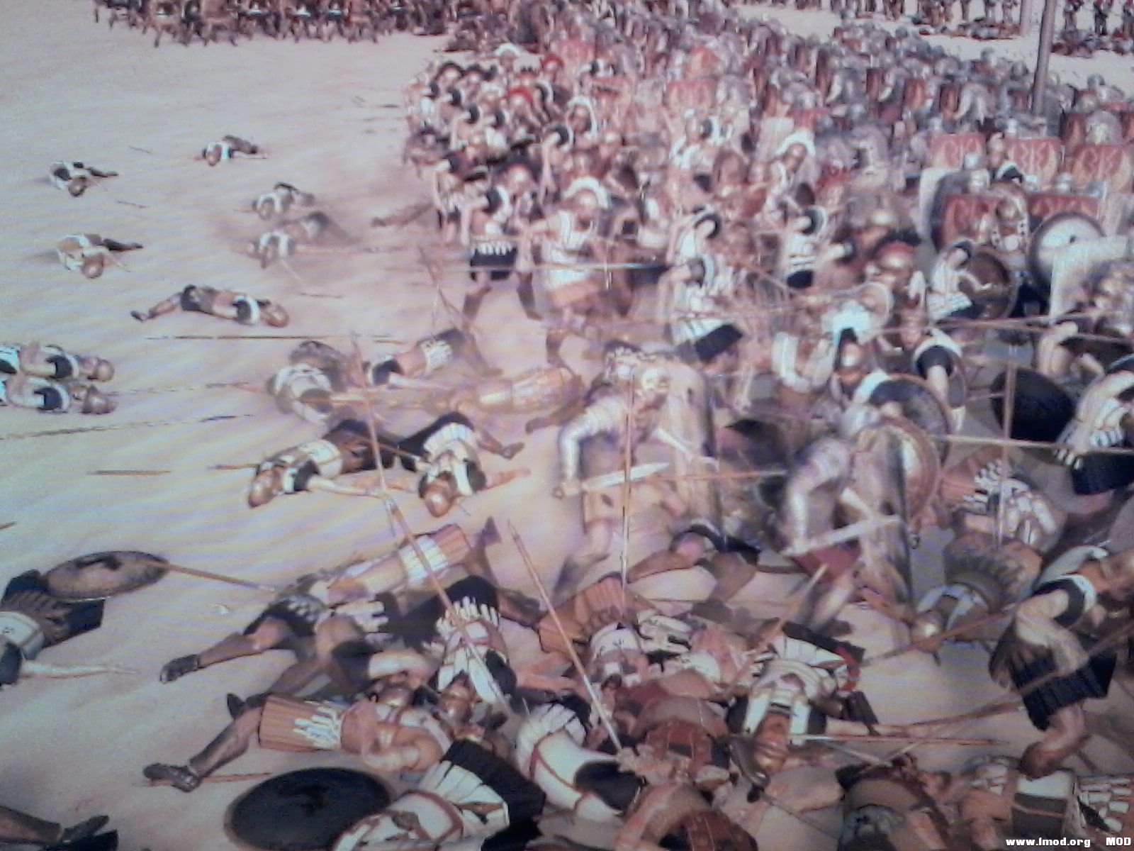 中標槍倒地無數1