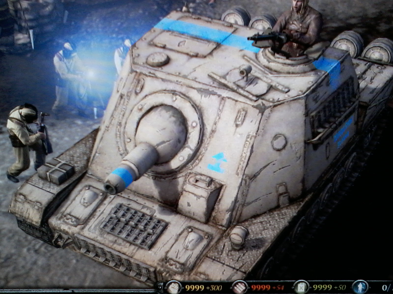 俘獲的德軍瑠彈坦克