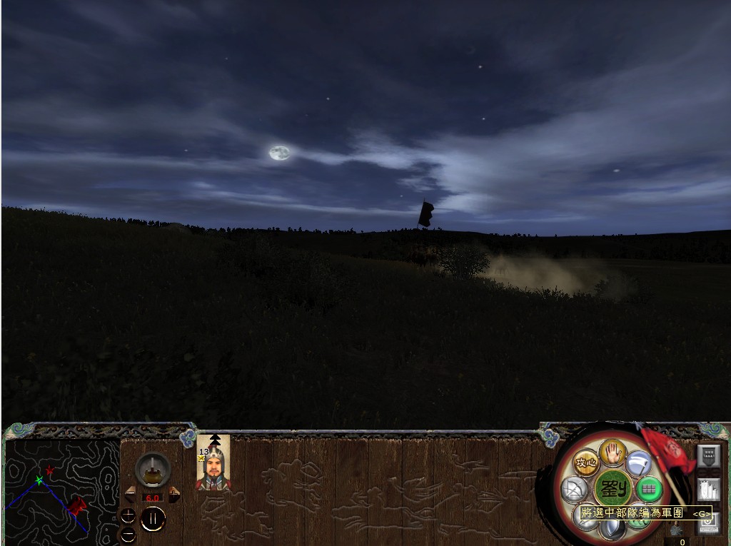 单骑遭受大军攻击无法撤退