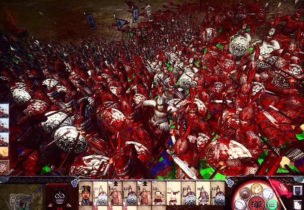 短兵相接我军勇战曹贼