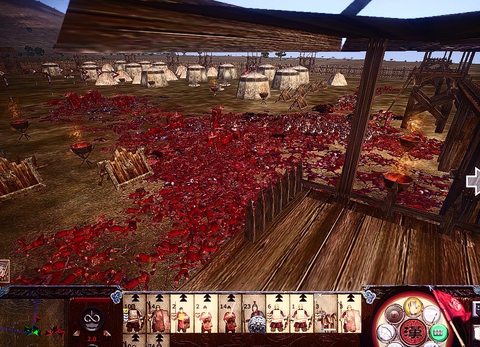 战后一抹红，江山尸骨堆！