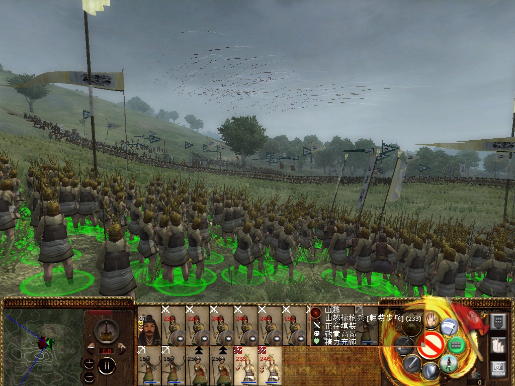 虽然只有两三梭子