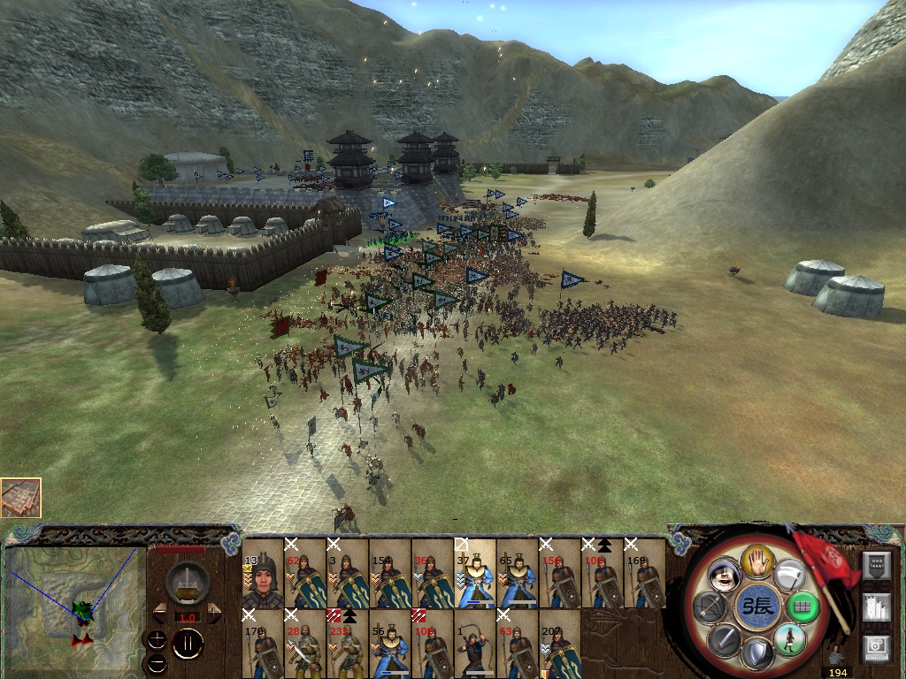 后门挡住了前门攻进来了