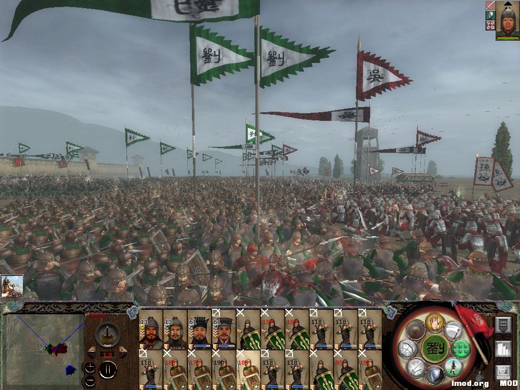 屯备兵与巴蜀枪兵露脸