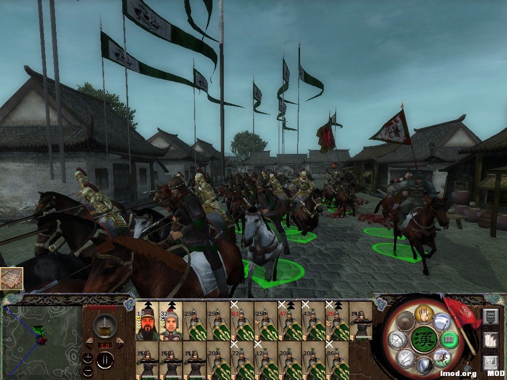 关平在前 关羽在后 露脸