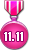 双11纪念勋章